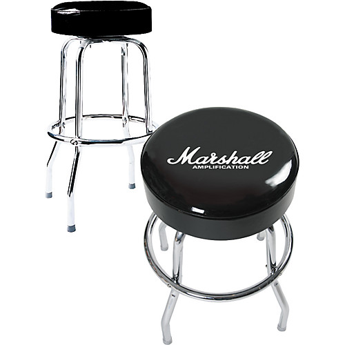 Marshall Guitar stool 76 cm sgabello nero alto - Heaven Sound - audio  professionale - strumenti musicali