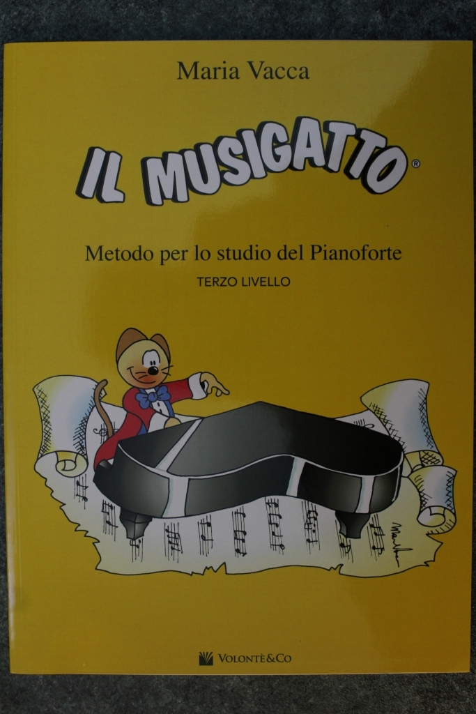 Il Musigatto. Metodo per lo studio del pianoforte. Terzo livello - Maria  Vacca - MB 523 - Heaven Sound - audio professionale - strumenti musicali