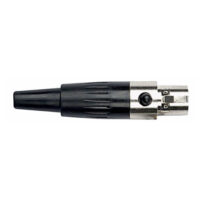 Mini XLR f. 4P Connettore