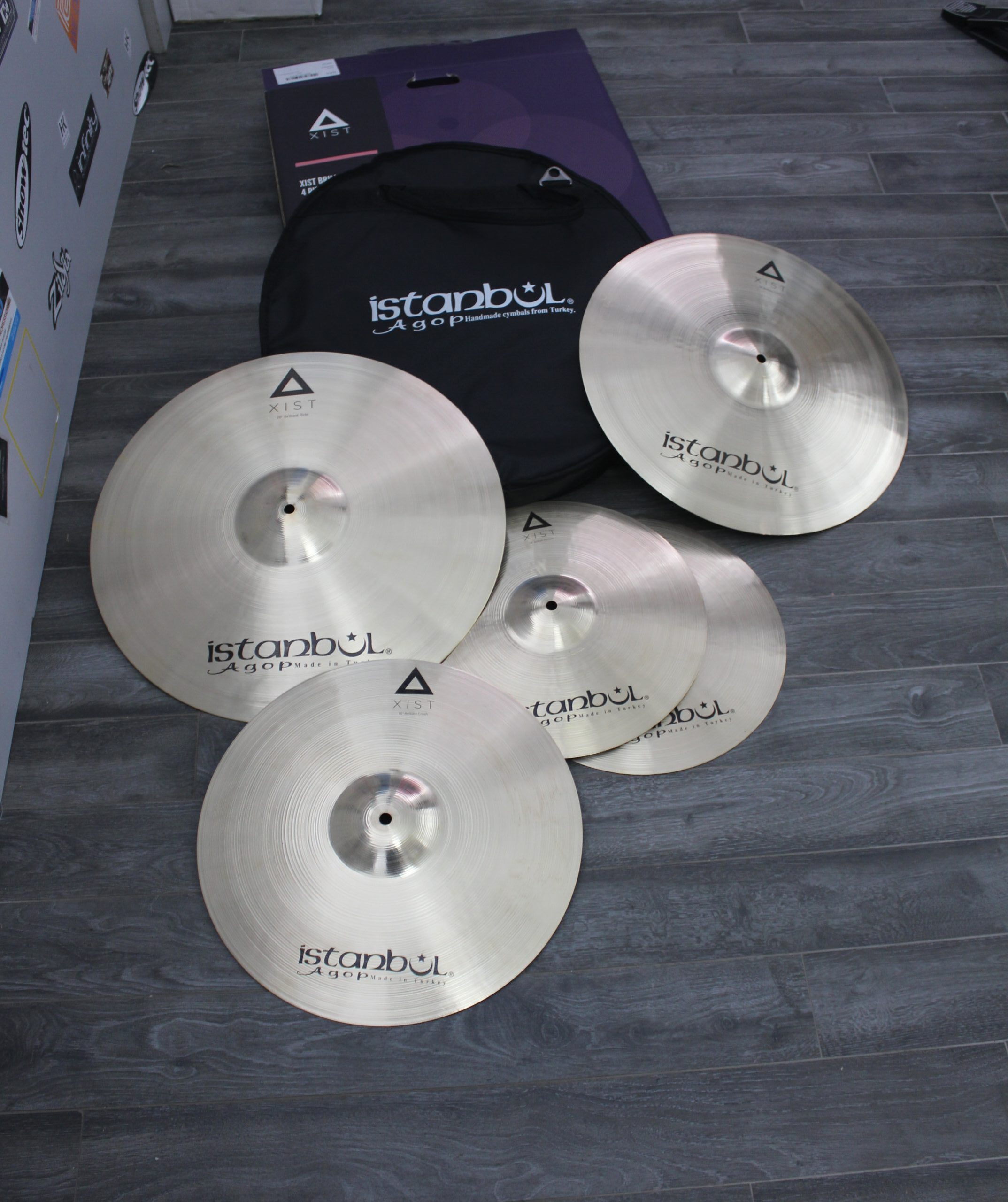 Piatti Instrument Set Istanbul Set piatti XIST Brillant Pro - Heaven Sound - audio ...