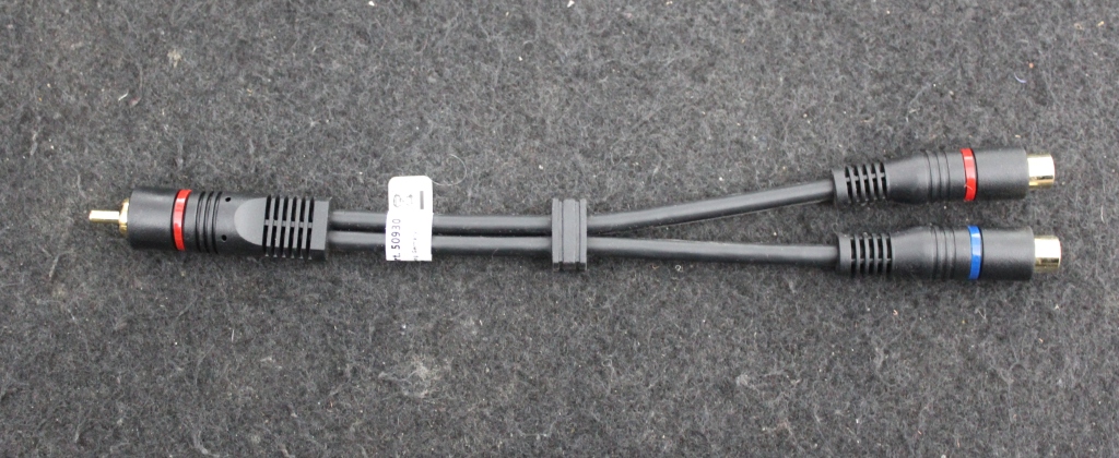 RCA Sdoppiatore Di Linea RJ11 Femmina 1 A 2 - Bianco, Nuovo - 3
